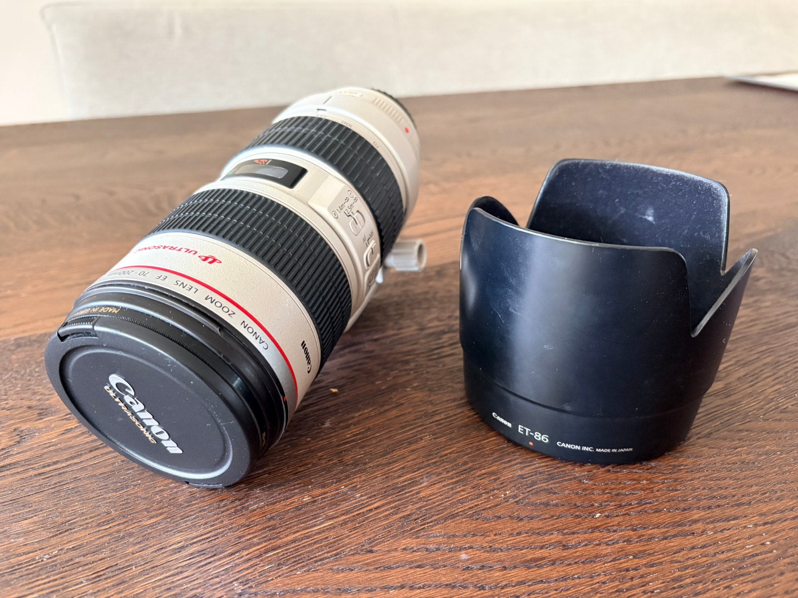 Canon Zoom EF 70-200 1:2.8 L IS USM, Ophalen of Verzenden, Zo goed als nieuw, Telelens, Zoom