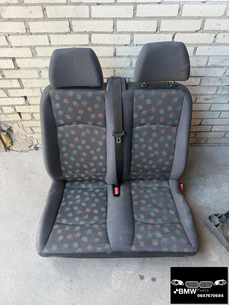 Bank 2 persoons Mercedes Vito W639 2004 - 2014, Auto-onderdelen, Interieur en Bekleding, Gebruikt, -, Ophalen of Verzenden, -