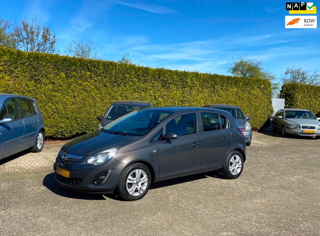 Opel Corsa LPG G3 NAVI AIRCO 5 DEURS RIJD NIEUW ECOFLEX, Euro 5, 86 pk, Gebruikt, 750 kg