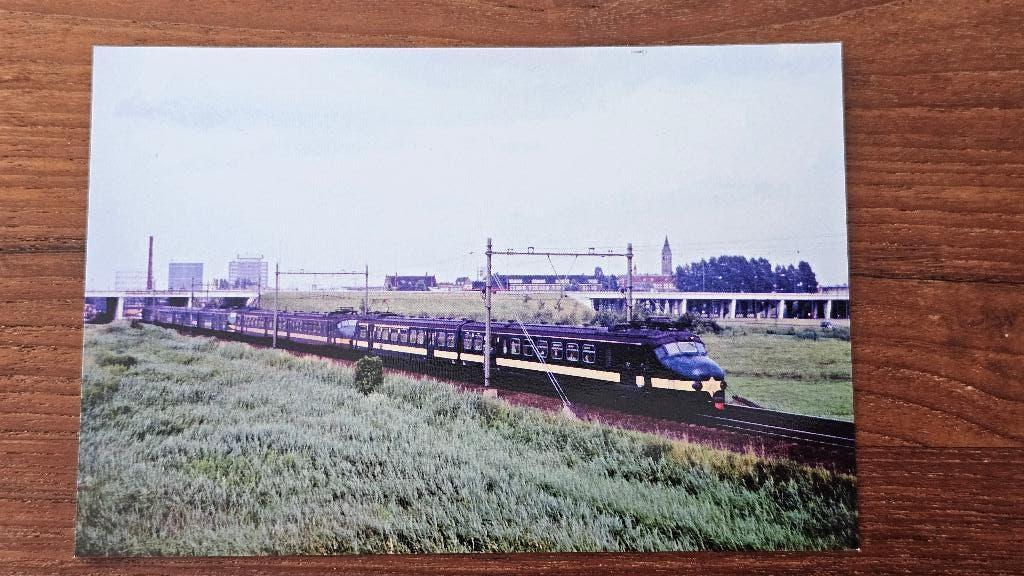 Foto TREIN NS Nederlandse Spoorwegen Mat 56 BeNeLux Hondekop, Verzenden, Gebruikt, Trein, Overige typen