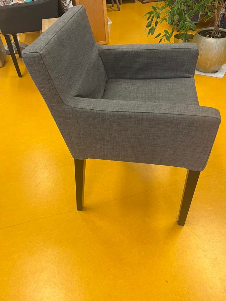 Ikea  stoel/ grijs gemeleerd 8 stuks / zwart 4 stuks, Huis en Inrichting, Stoelen, Ophalen, Gebruikt, Vijf, Zes of meer stoelen