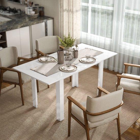 Uitklaptafel – Klaptafel – Uitschuiftafel – Eettafel, Corvance B.V., Verzenden, Nieuw, Corvancebol@gmail.com