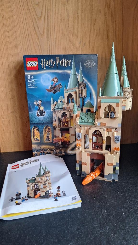 LEGO 76413 Zweinstein - Kamer van hoge nood, Compleet, Lego, Harry Potter, Ophalen of Verzenden