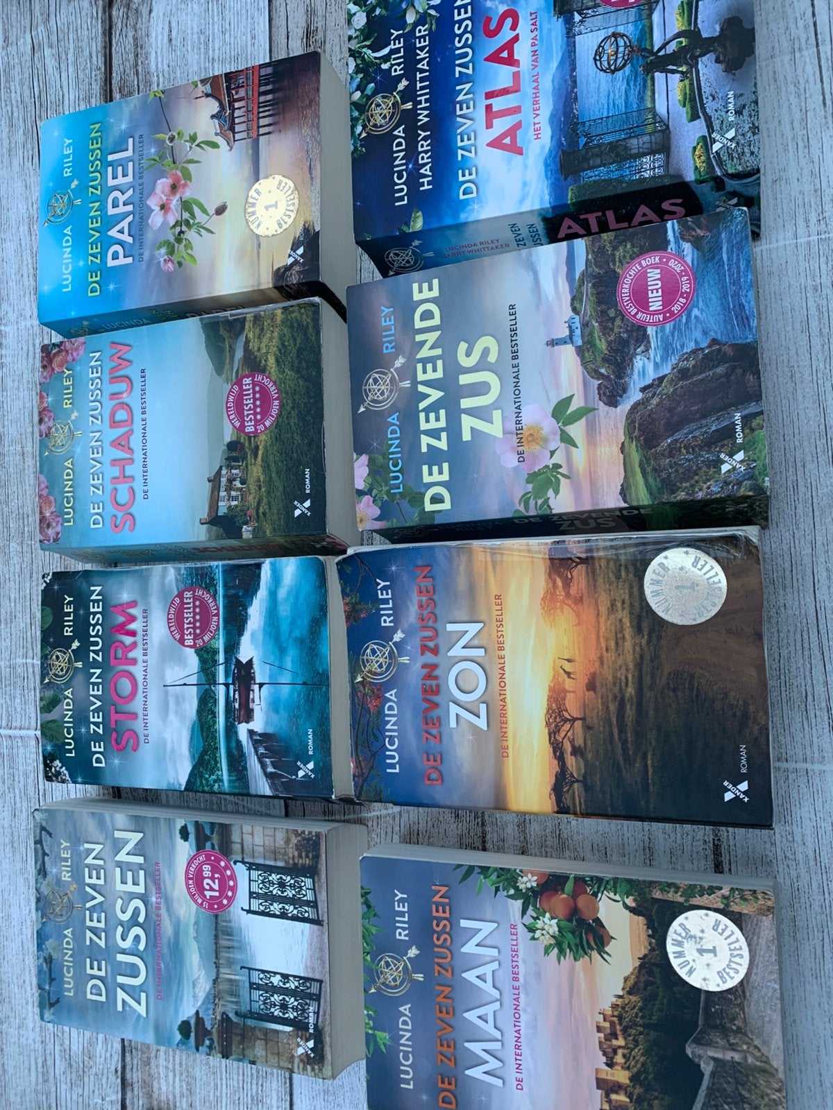 Lucinda Riley De zeven zussen. Compleet, Ophalen, Gelezen, Nederland