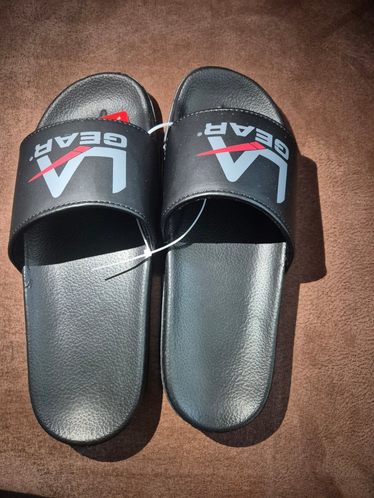 LA Gear slippers - Maat 42 - Zwart, Ophalen of Verzenden