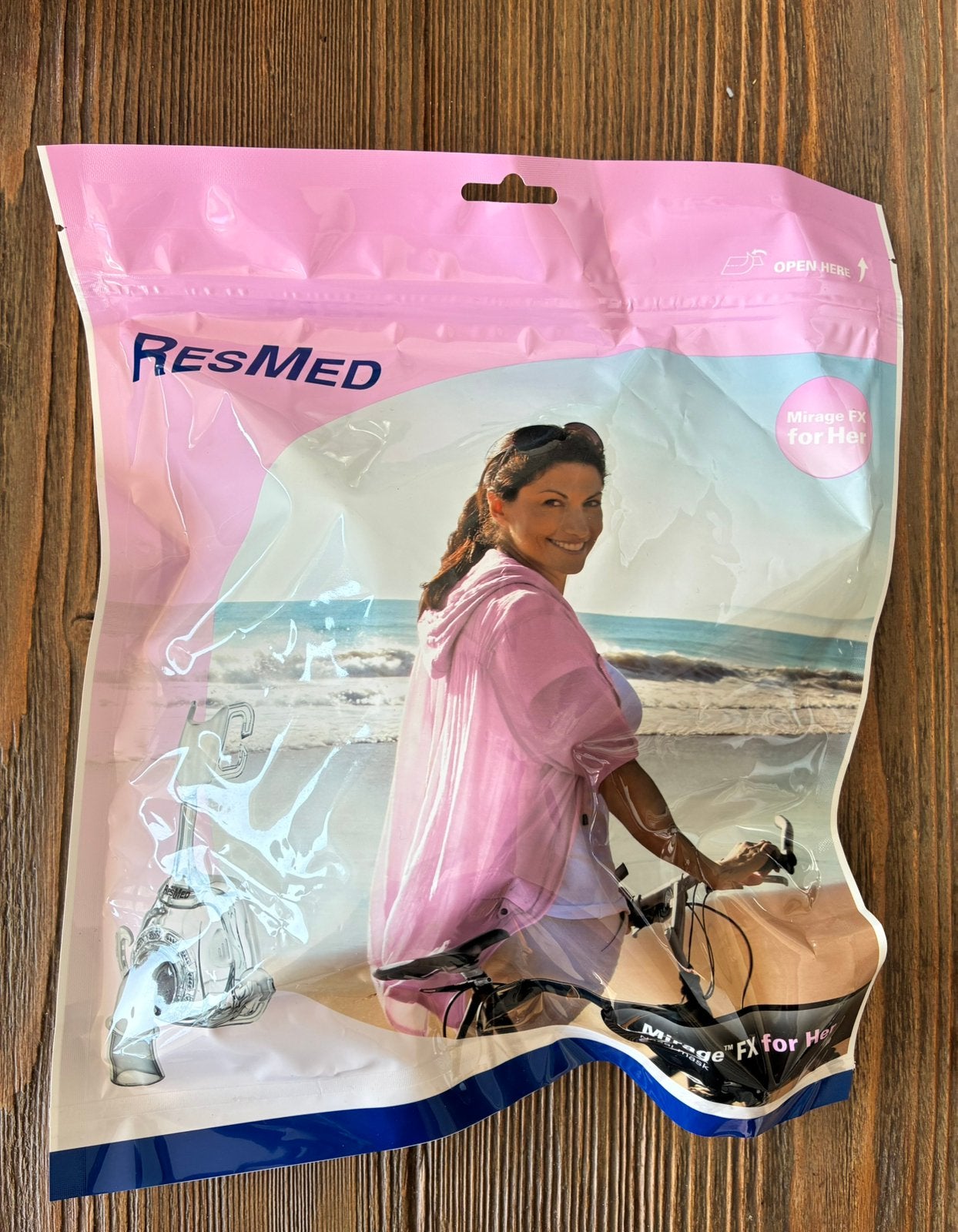Nieuw ResMed Mirage FX for Her CPAP Neusmasker (S) Slanghoes, Verzenden, Nieuw