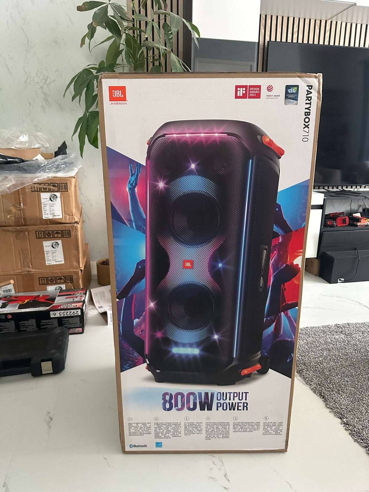 JBL Partybox 710 - Nieuw in doos Garantie/verzekerd + bon
