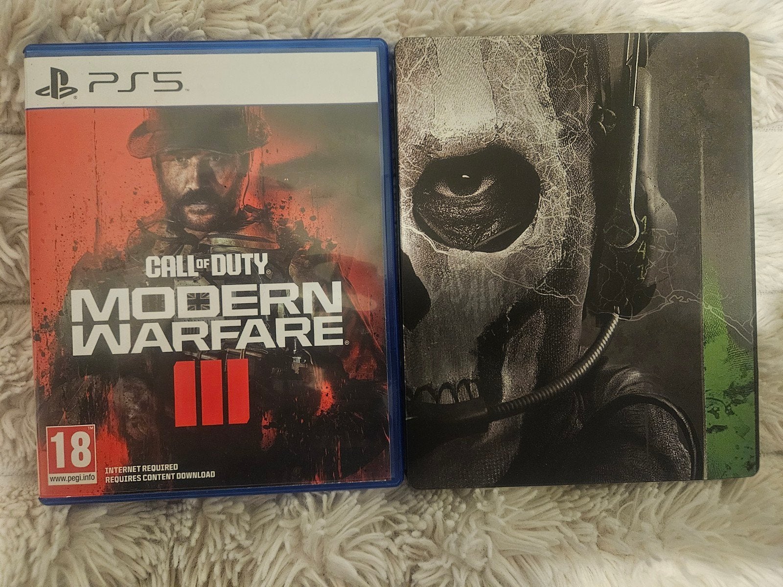 MW2 Steelbook & MW3 PS5 Bundel - Top Conditie, Ophalen, Online, Vanaf 18 jaar, Shooter
