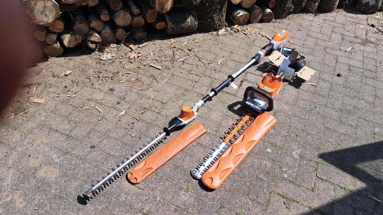 Stihl heggenschaarset HSA 100 en HLA 66 hoveniersset ., Ophalen, HSA 100 EN HLA 66, Stihl, Accu