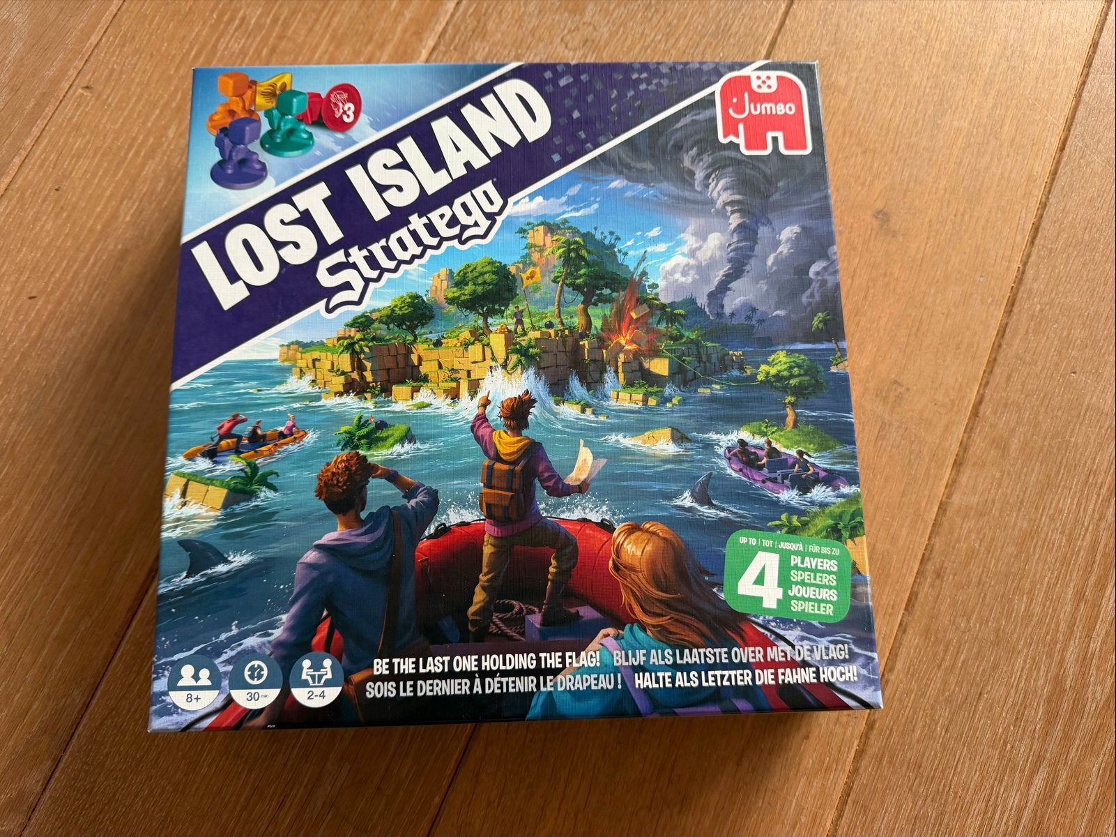 Lost Island Stratego - Jumbo bordspel, Drie of vier spelers, Ophalen of Verzenden, Zo goed als nieuw