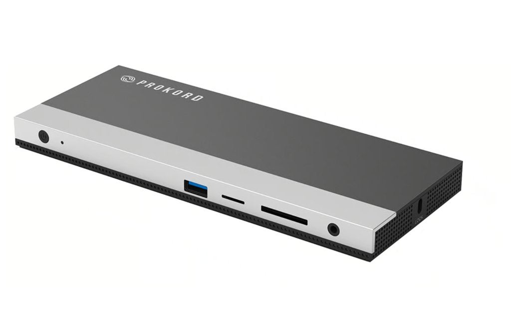 Prokord UMD05 USB-C Dockingstation – 2x HDMI, DisplayPort, Prokord, Ophalen of Verzenden, Zo goed als nieuw, Docking station