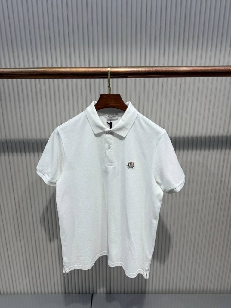 Moncler polo wit, Ophalen of Verzenden, Nieuw, Wit