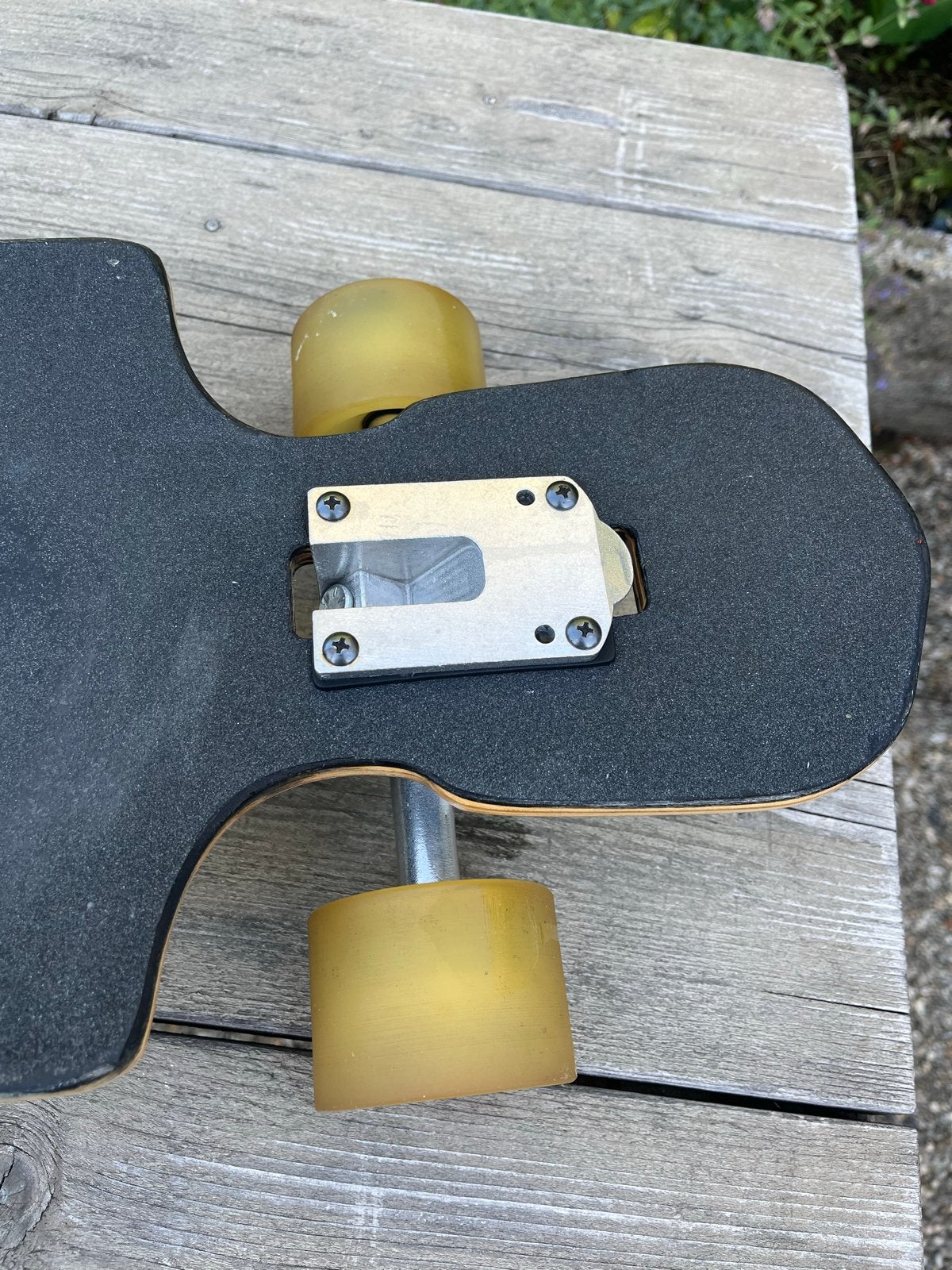 Nkd longboard skateboard (70mm wielen - 80a), Ophalen of Verzenden, Gebruikt, Skateboard, Longboard