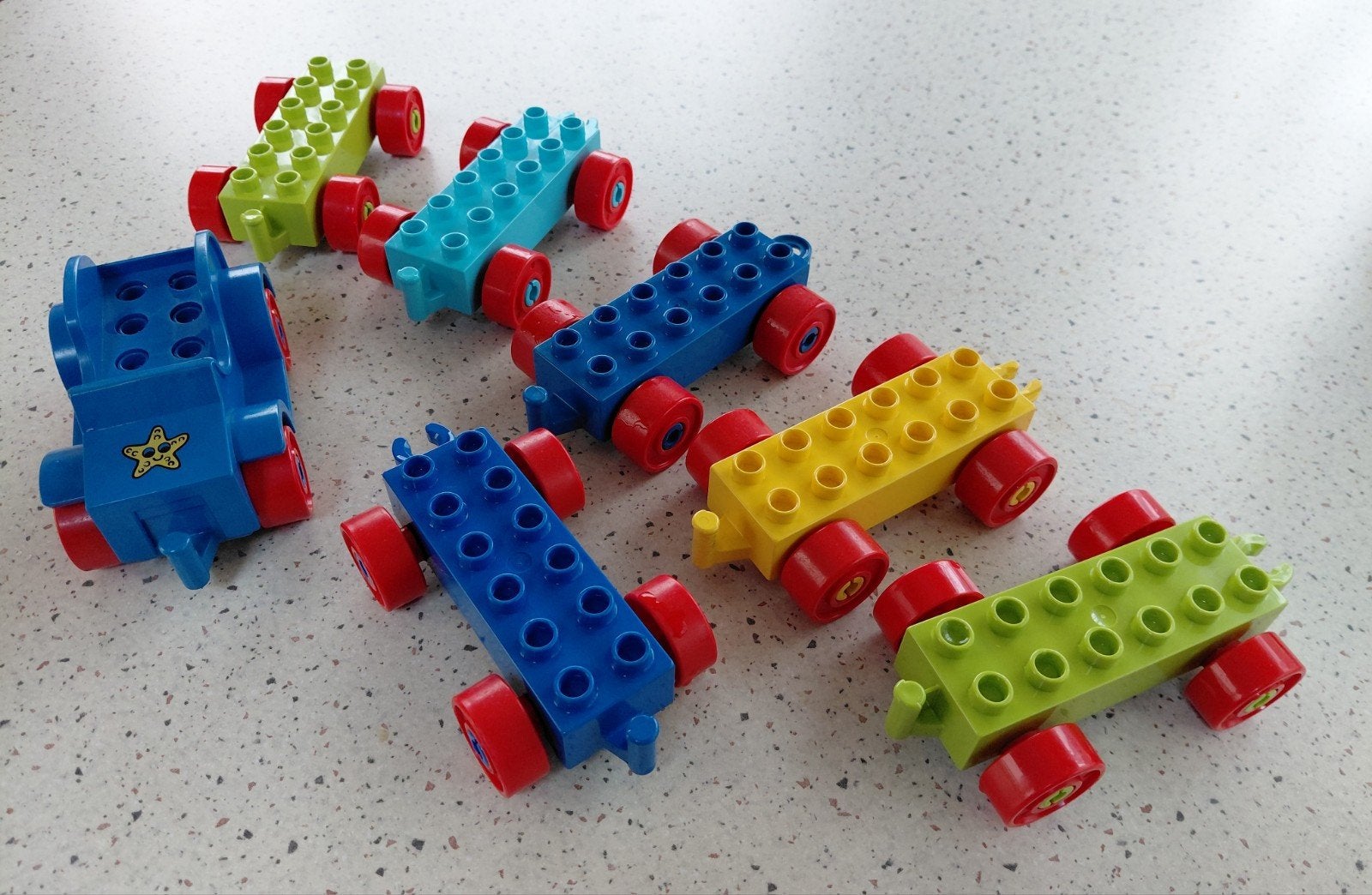 Duplo wagentjes, Ophalen of Verzenden, Gebruikt
