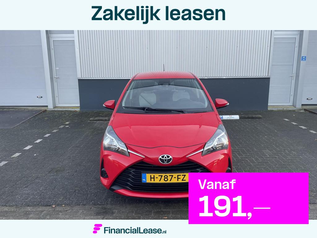 Toyota Yaris 1.0 VVT-i Connect | Apple/Android navigatie | L, 12 maanden, Stof, Euro 6, Startonderbreker