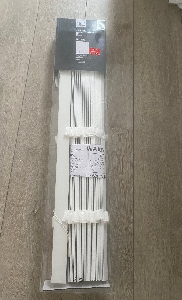 Jaloezie wit Ravi, Huis en Inrichting, Ophalen, Jaloezie, Kwantum, 80 cm