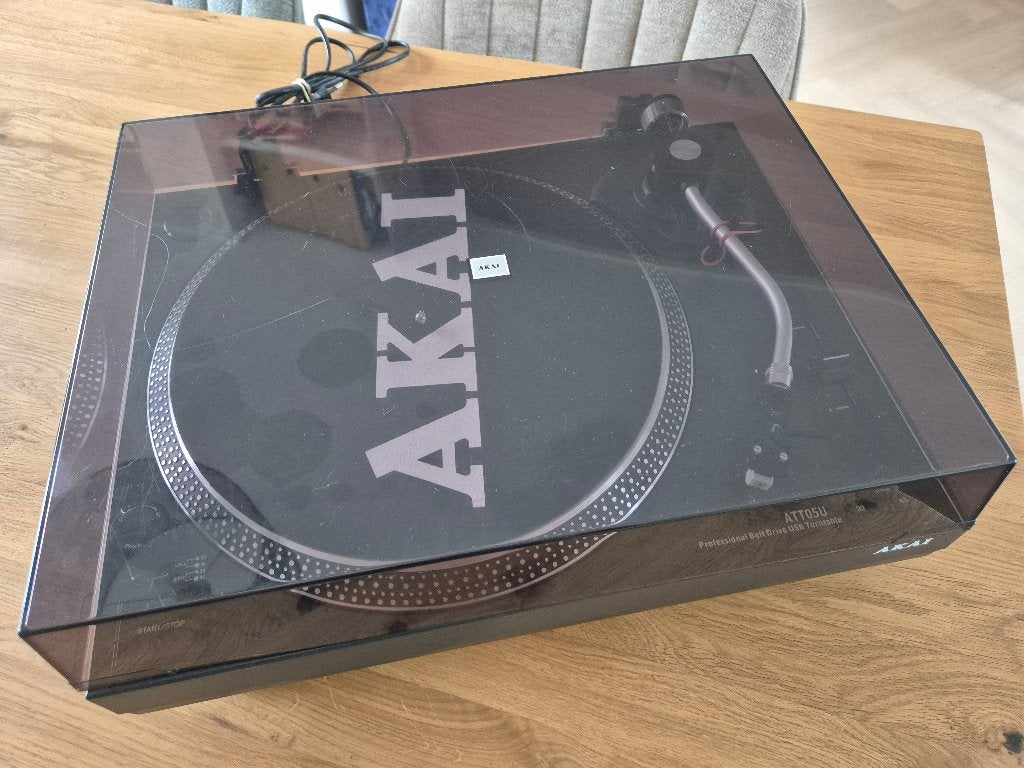 Platenspeler Akai, Ophalen, Gebruikt, Pitch-regelaar, Platenspeler