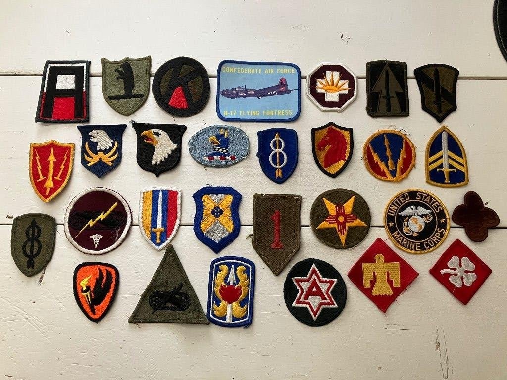 Amerikaanse patches, Ophalen of Verzenden, Landmacht, Amerika, Embleem of Badge