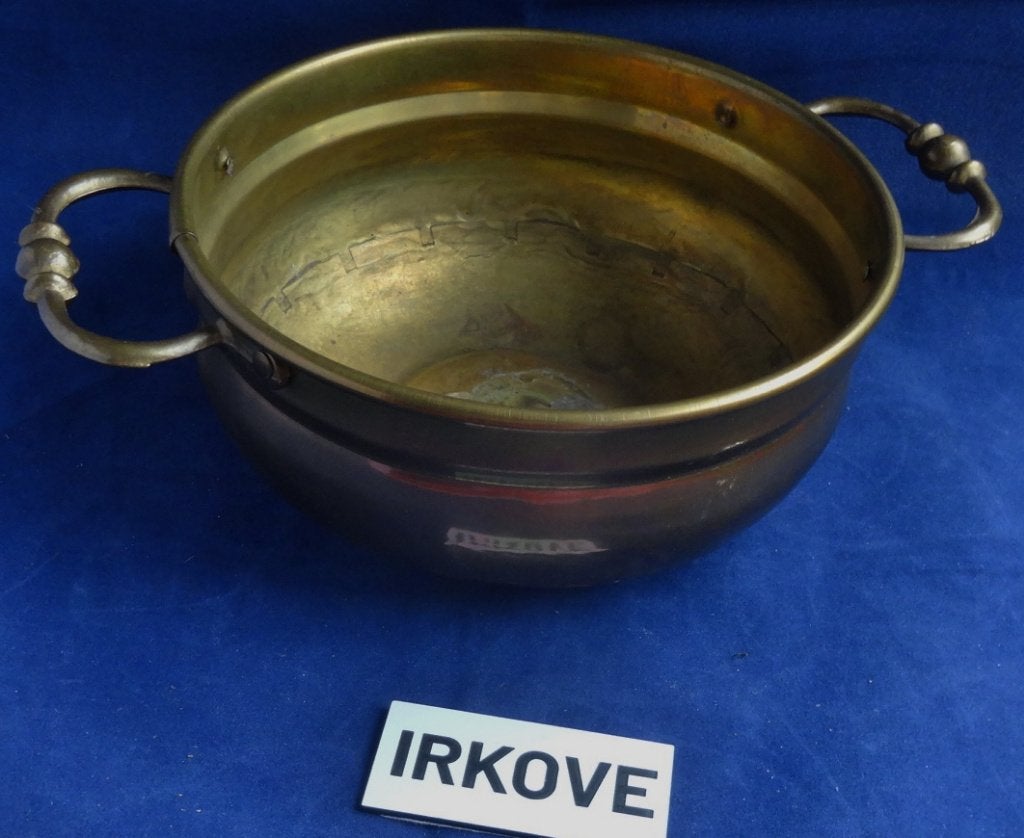 OUD KOPER BAKJE * Met Oren *, Verzenden, Koper