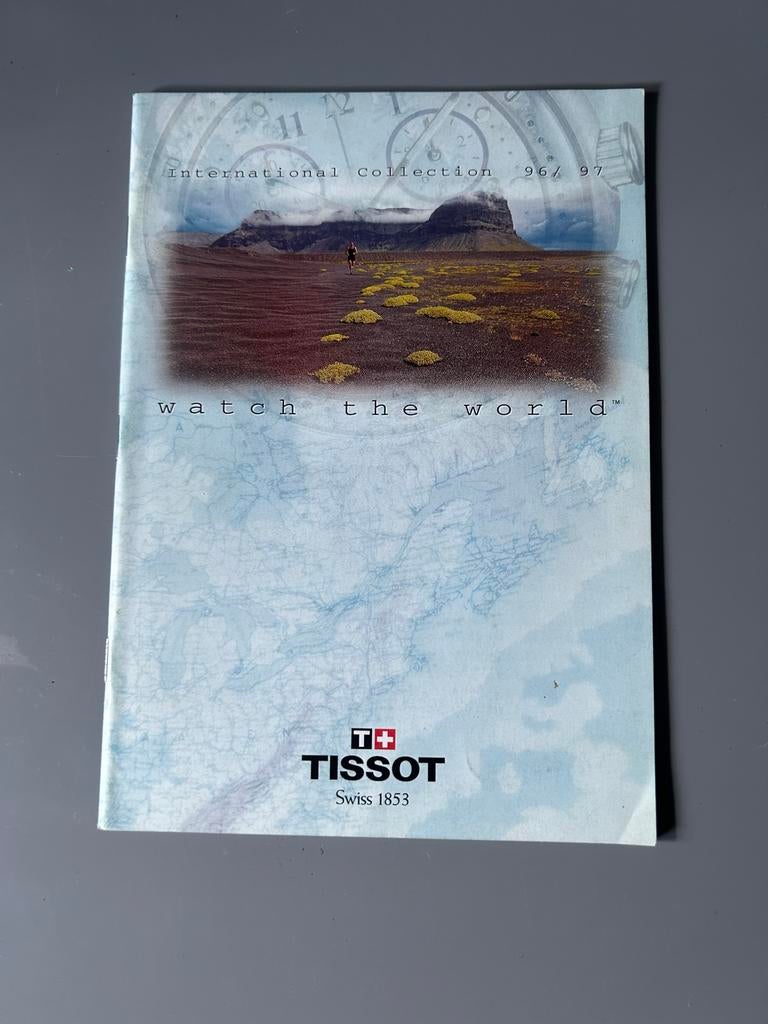 Tissot 'Watch the World' International Collection 96/97 Cata, Boeken, Catalogussen en Folders, Ophalen of Verzenden, Zo goed als nieuw