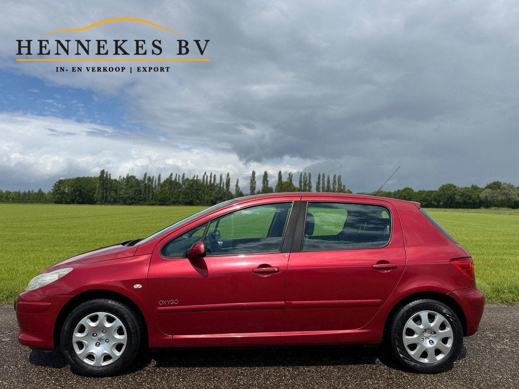 Peugeot 307 1.6-16V Oxygo Clima Navi NAP, Auto's, Peugeot, Voorwielaandrijving, Stof, Gebruikt, Zwart