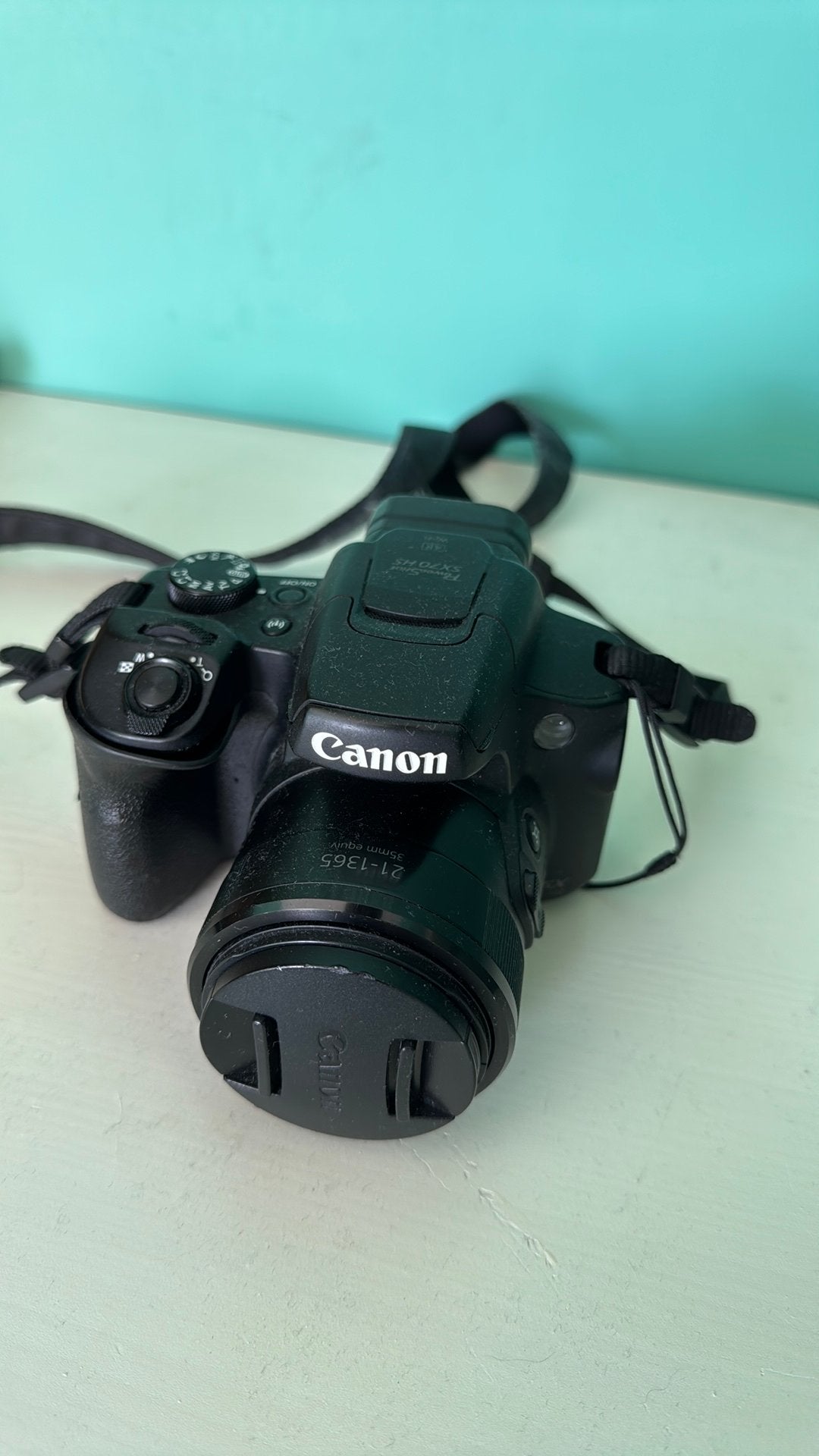 Canon Powershot SX70HS (defect), Audio, Tv en Foto, Fotocamera's Digitaal, Canon, Ophalen of Verzenden, Lensdop, Ingebouwde flitser