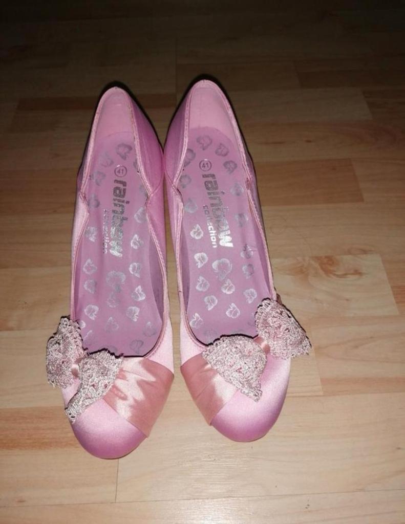 Schattige roze pumps maat 41, Ophalen of Verzenden, Zo goed als nieuw