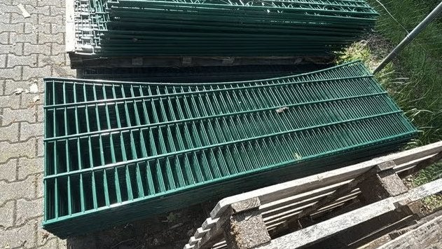 Sierhekwerk in groen, bruin en wit – diverse modellen, Ophalen, Gebruikt, IJzer, Sierhekwerk