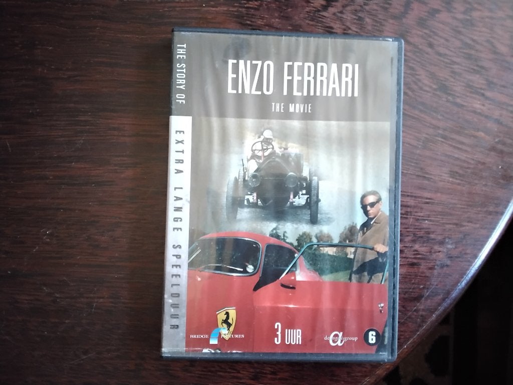 Enzo Ferrari the movie, origineel, Nederlands, Ophalen of Verzenden, Zo goed als nieuw, Vanaf 6 jaar