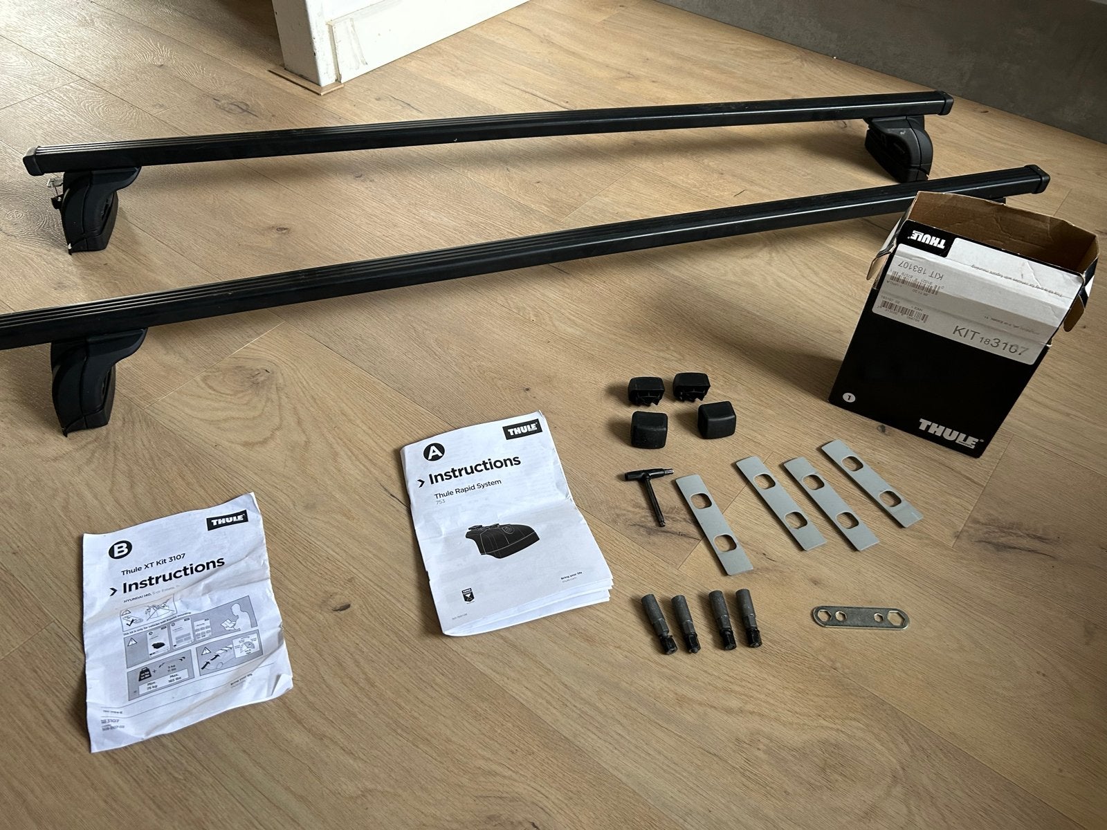 Thule dakdragers voor Hyundai i40, Auto diversen, Dakdragers, Zo goed als nieuw, Ophalen