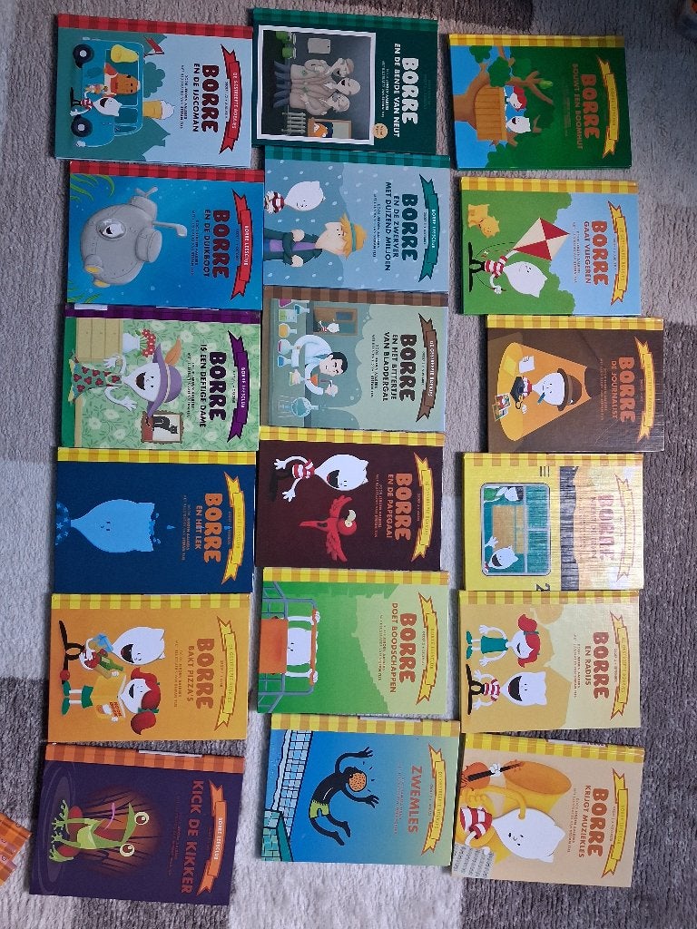 Borre boeken, Ophalen of Verzenden, Gelezen, Fictie algemeen