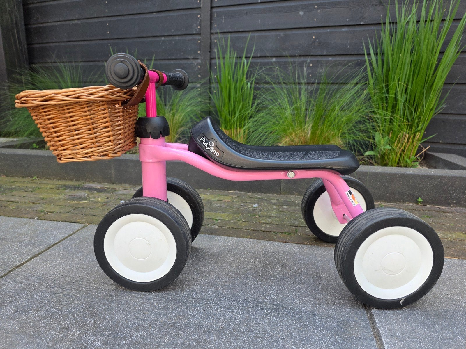 Puky Pukylino Loopfiets Roze met Mandje, Kinderen en Baby's, Speelgoed | Buiten | Voertuigen en Loopfietsen, Ophalen of Verzenden