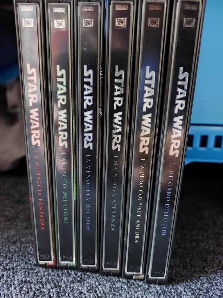 Star Wars Steelbook Collectie - Italiaanse Editie (6 films), Boxset, Ophalen of Verzenden, Zo goed als nieuw, Science Fiction