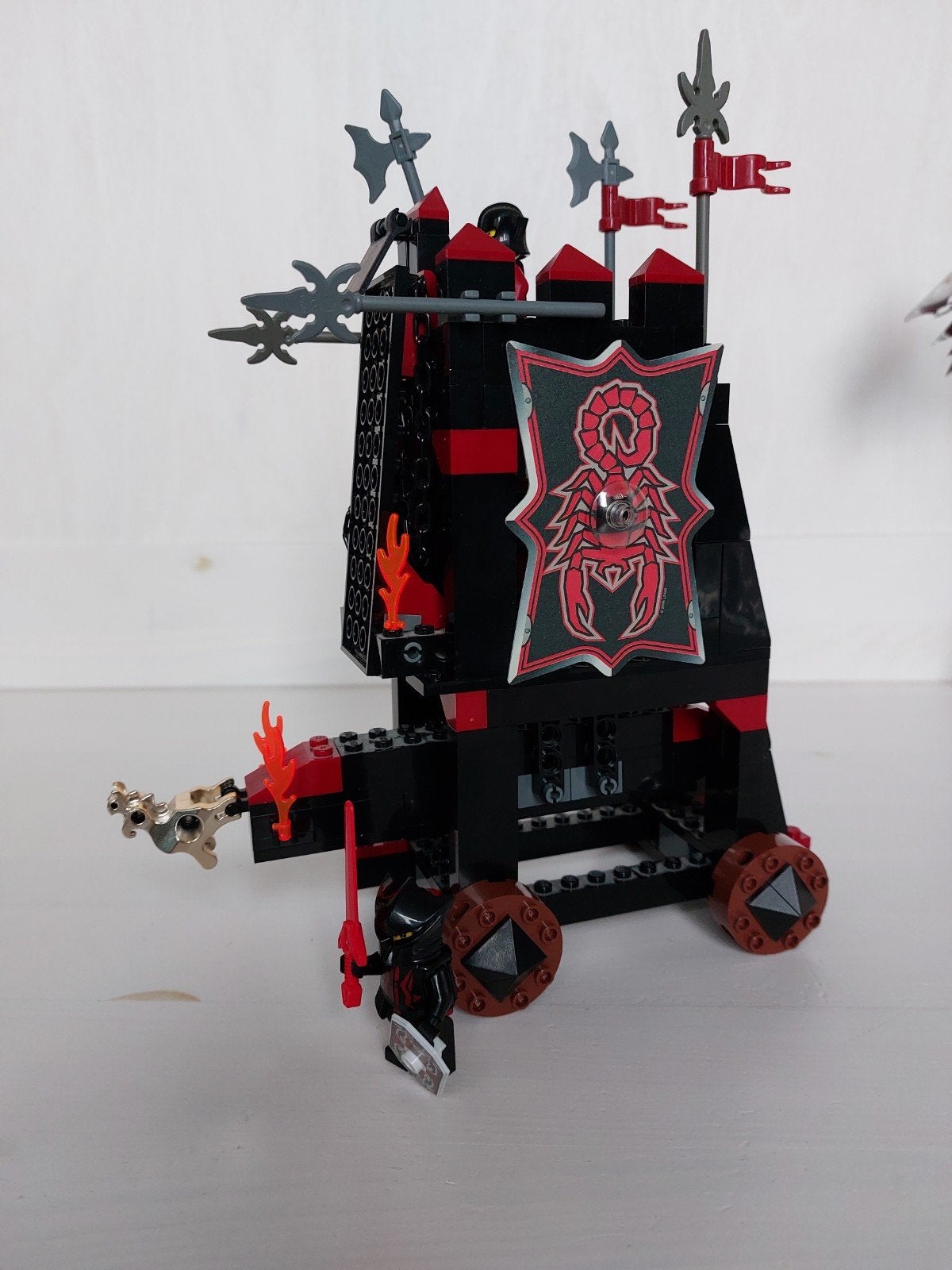 Lego Knights' Kingdom Vladek's Siege Engine 8800, Compleet, Gebruikt, Lego, Ophalen of Verzenden