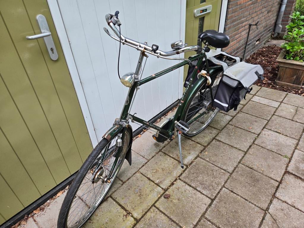 Gazelle herenfiets, Ophalen, Minder dan 10 versnellingen, Gebruikt, 61 cm of meer