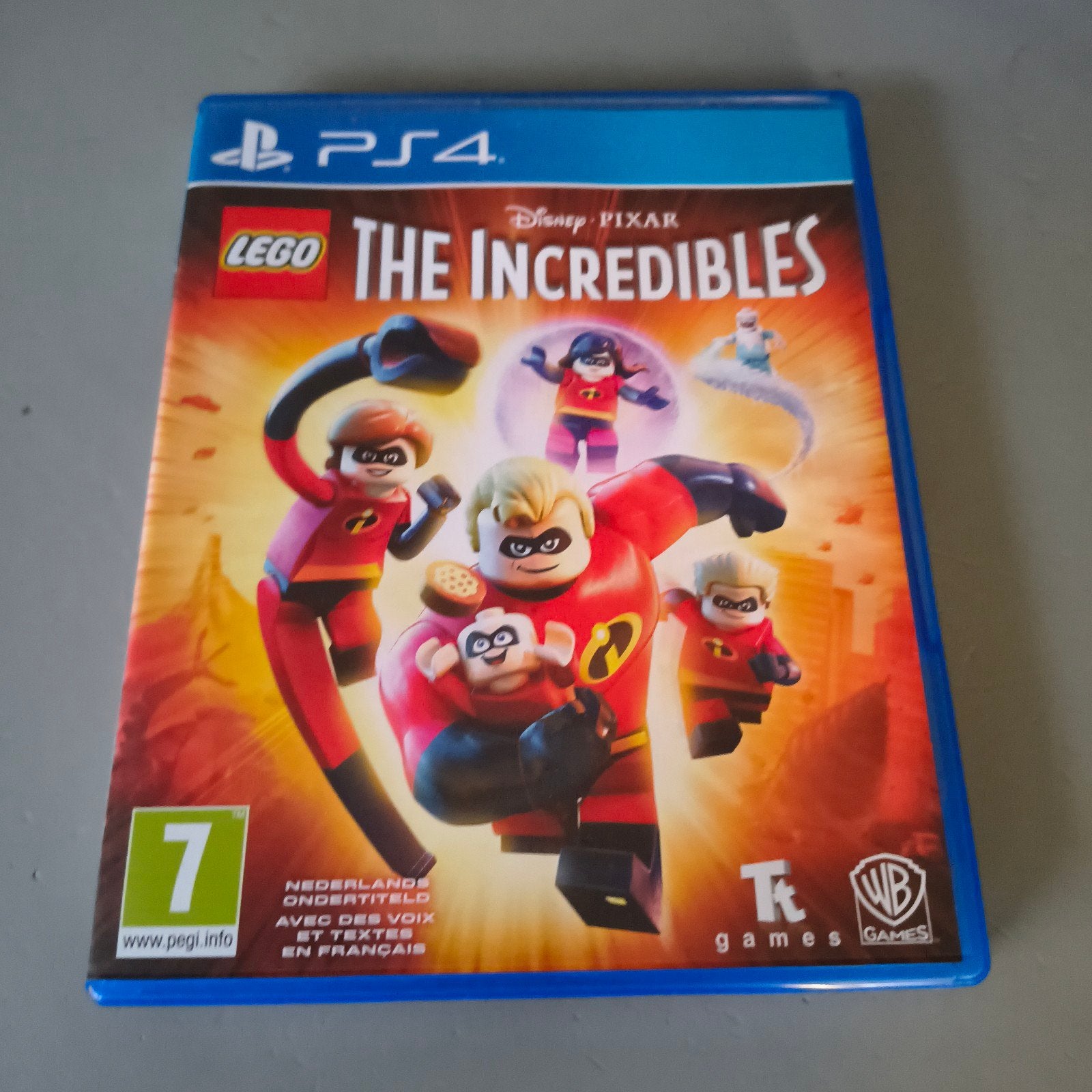 LEGO The Incredibles PS4 - Avontuurlijk familiespel, Gebruikt, 2 spelers, Eén computer, Vanaf 7 jaar
