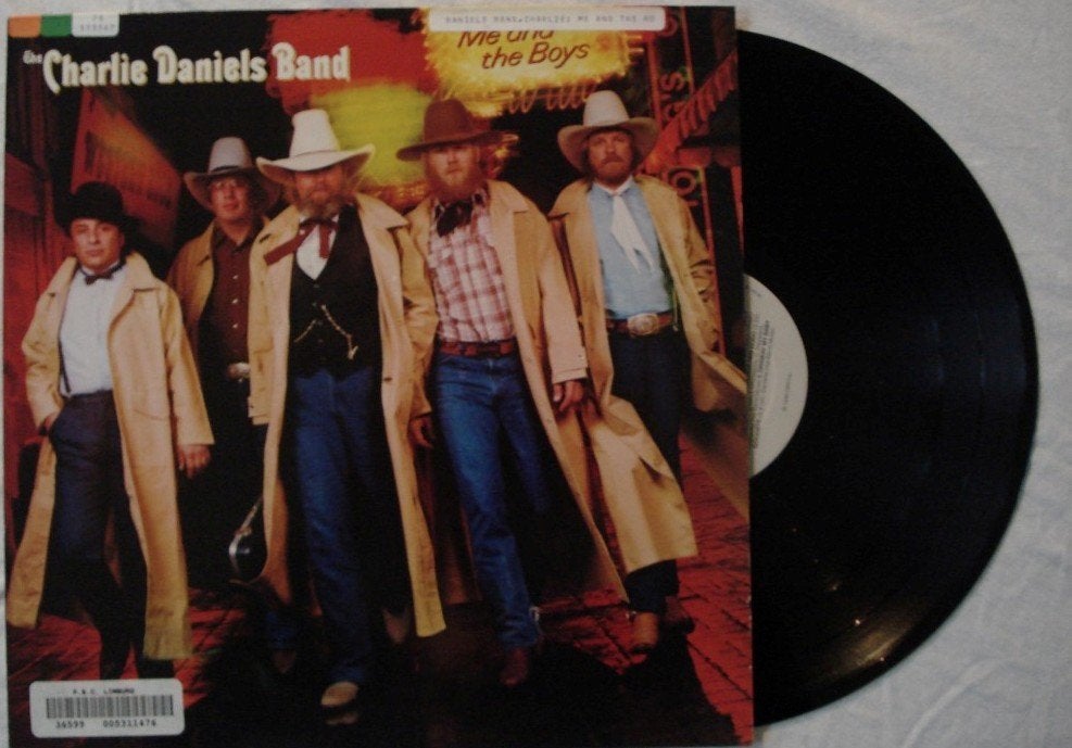 The Charlie Daniels Band - Me and the boys, LP, Gebruikt, Overige genres, Ophalen of Verzenden