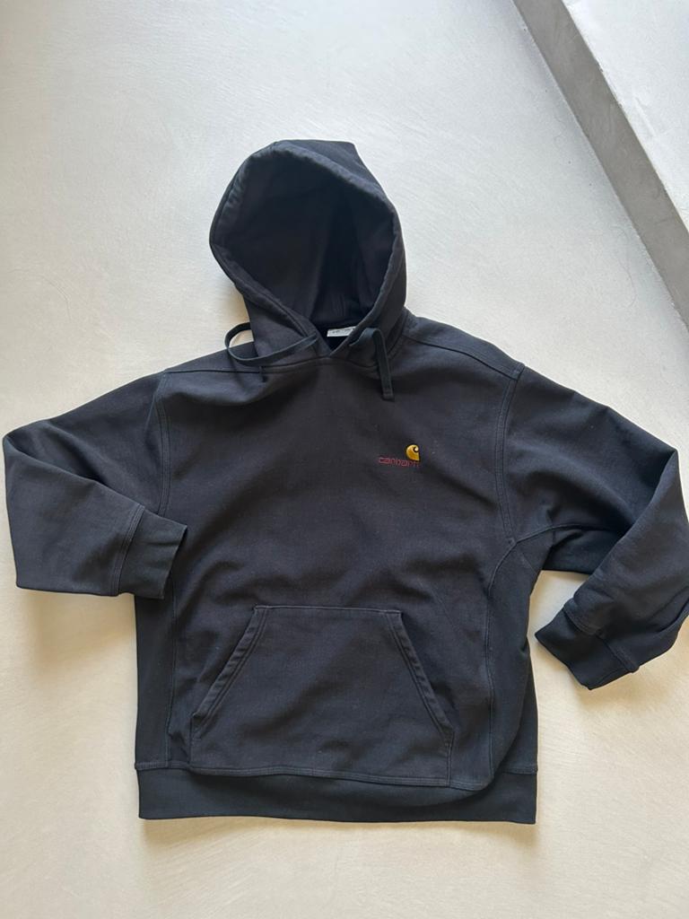 Carhartt WIP hoodie (L), Ophalen of Verzenden, Zo goed als nieuw, Zwart