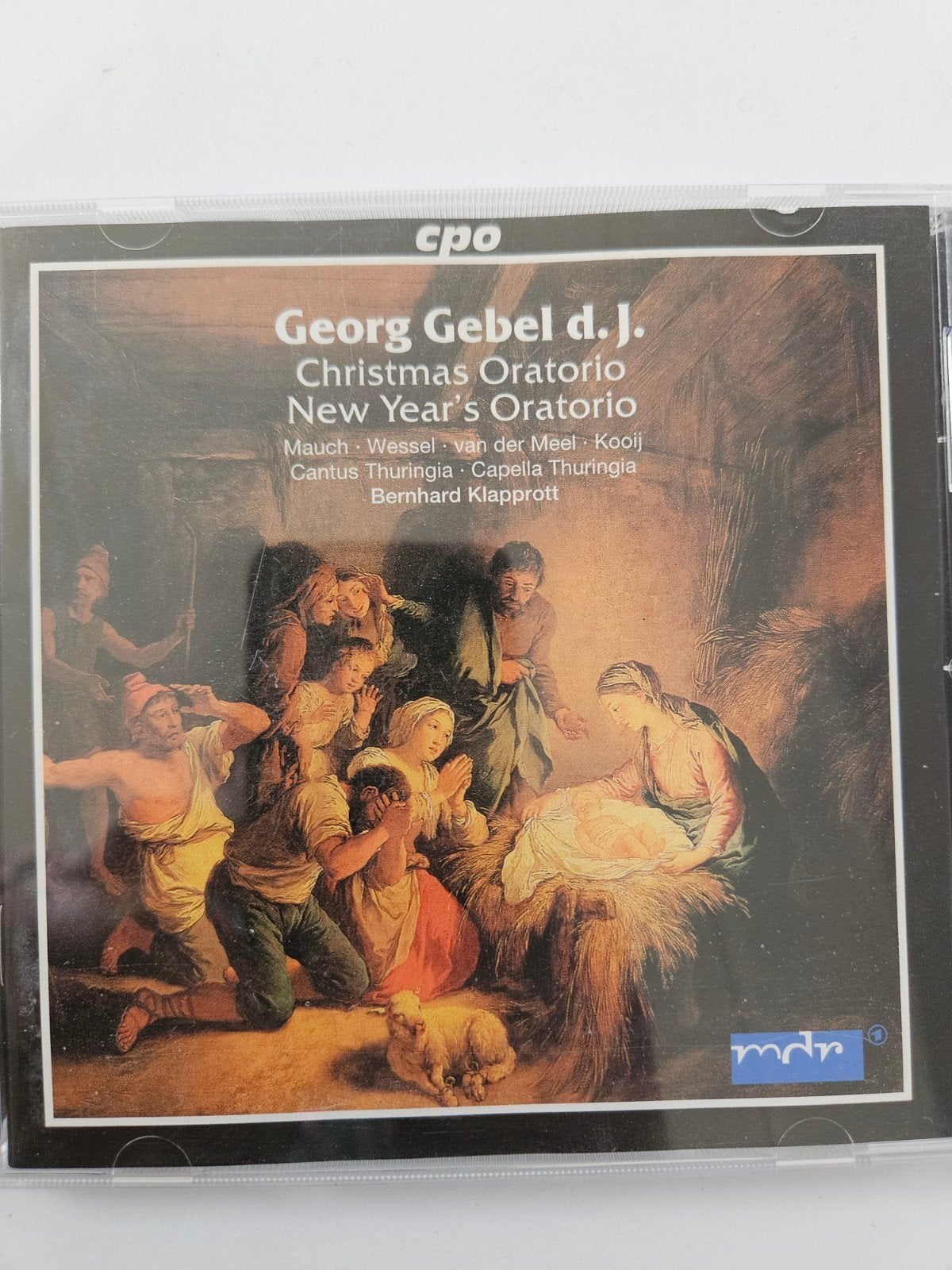Georg Gebel d.J. - Christmas & New Year's Oratorio CD, Ophalen of Verzenden, Barok, Gebruikt, Vocaal