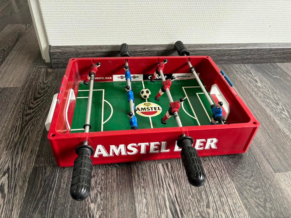 Tafelmodel voetbal spel Amstel bier, Ophalen, Zo goed als nieuw, Overige typen, Amstel
