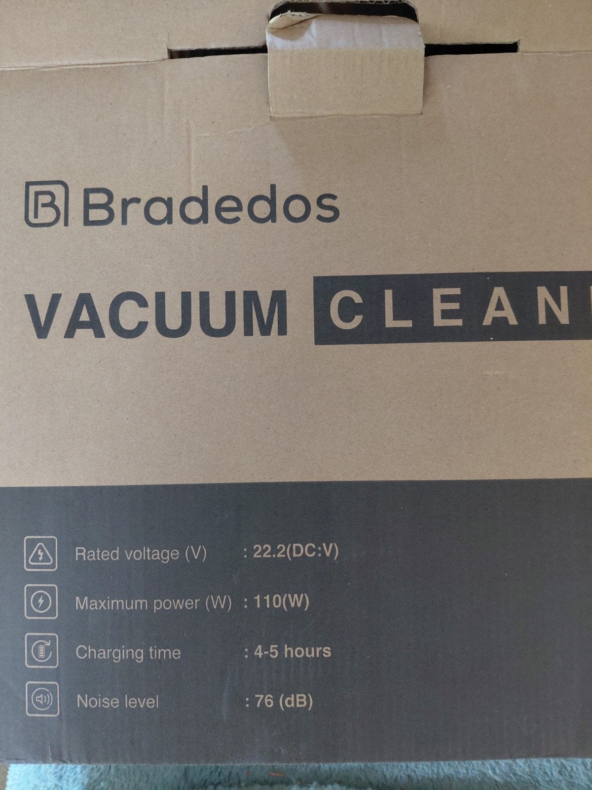 Bradedos T21 Steelstofzuiger & Kruimeldief - Draadloos, Overige merken, Nieuw, Ophalen of Verzenden, Geschikt voor tapijt