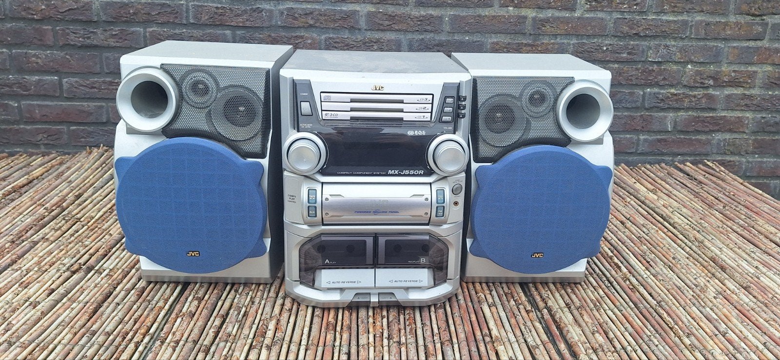 stereo set JVC MX-J550R, Audio, Tv en Foto, Stereo-sets, Ophalen, JVC
