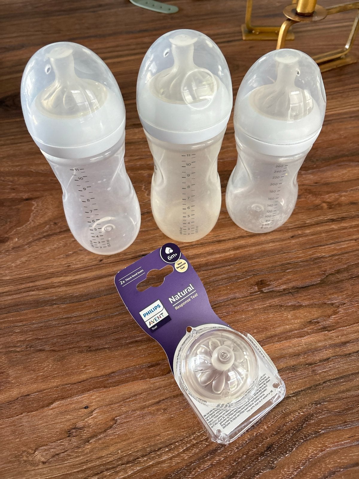 Philips Avent Natural Response Babyflessen en Speen, Gebruikt, Inclusief flessen, Babyfles, Philips Avent