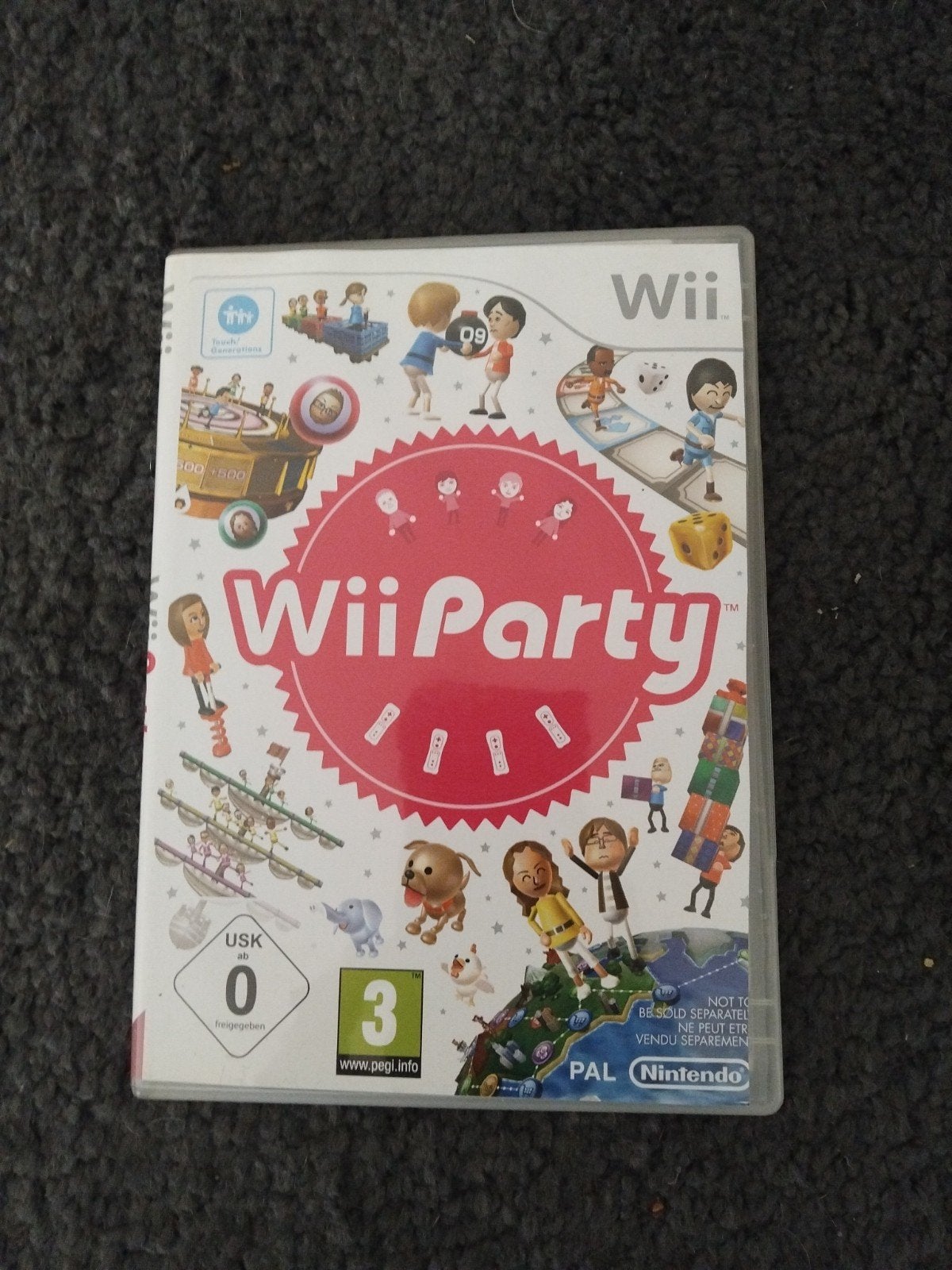 wii party, Zo goed als nieuw, Ophalen, Avontuur en Actie, 3 spelers of meer