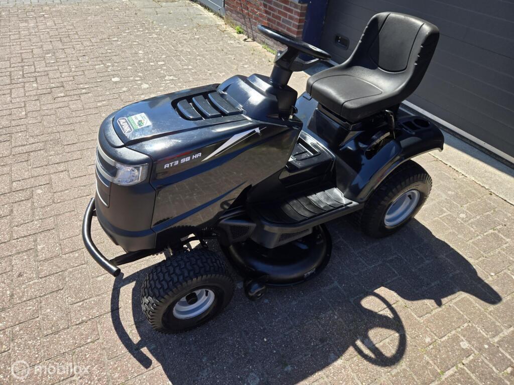 Zitmaaier  alpina zijlosser/mulch hydrostaat, Tuin en Terras, Zitmaaiers, Zo goed als nieuw, Mulchfunctie