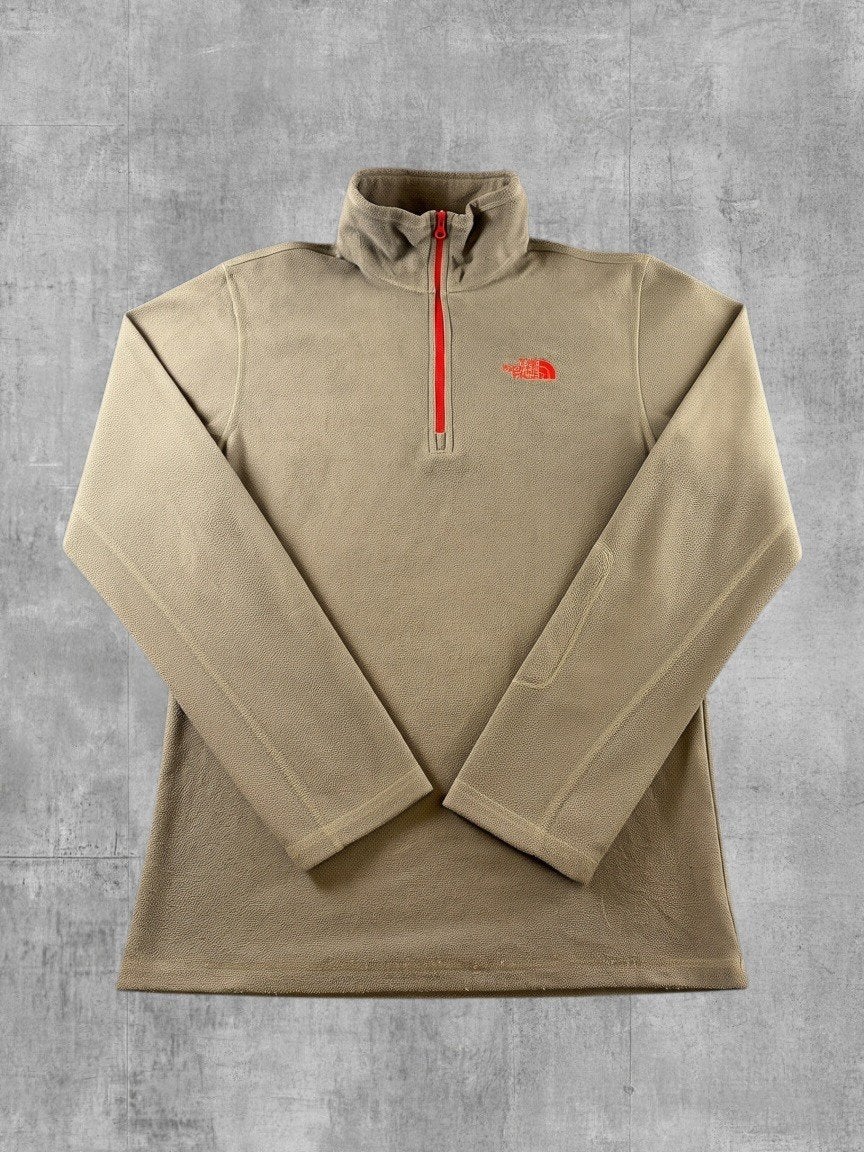 The North Face fleecetrui grijs maat XS quarter zip, Kleding | Heren, Verzenden, VF International Sagl, Zo goed als nieuw, Baylinevintage@gmail.com