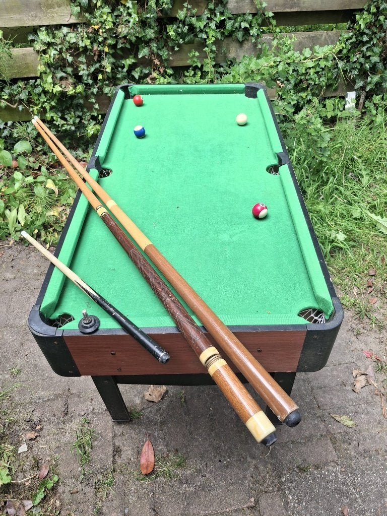 Kinder biliard tafel, Ophalen, Gebruikt