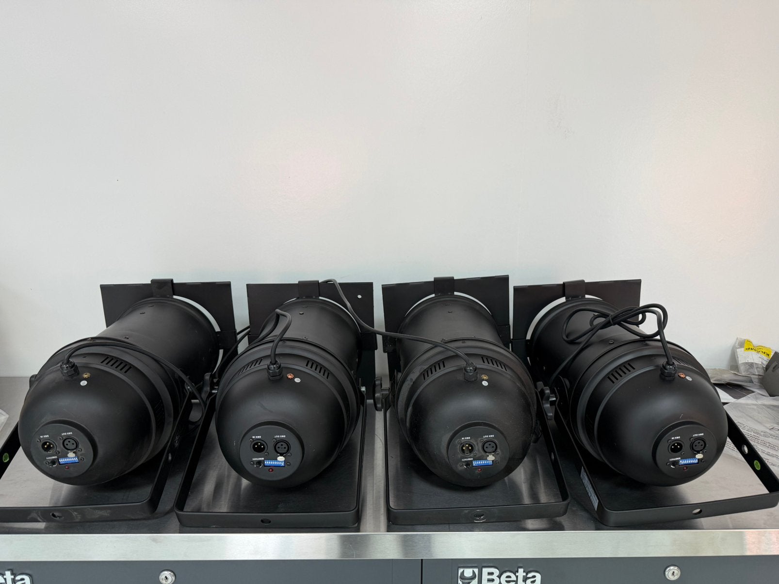 4x nieuw Showtec LED PAR 64, Geluidgestuurd, Showtec, ., Nieuw