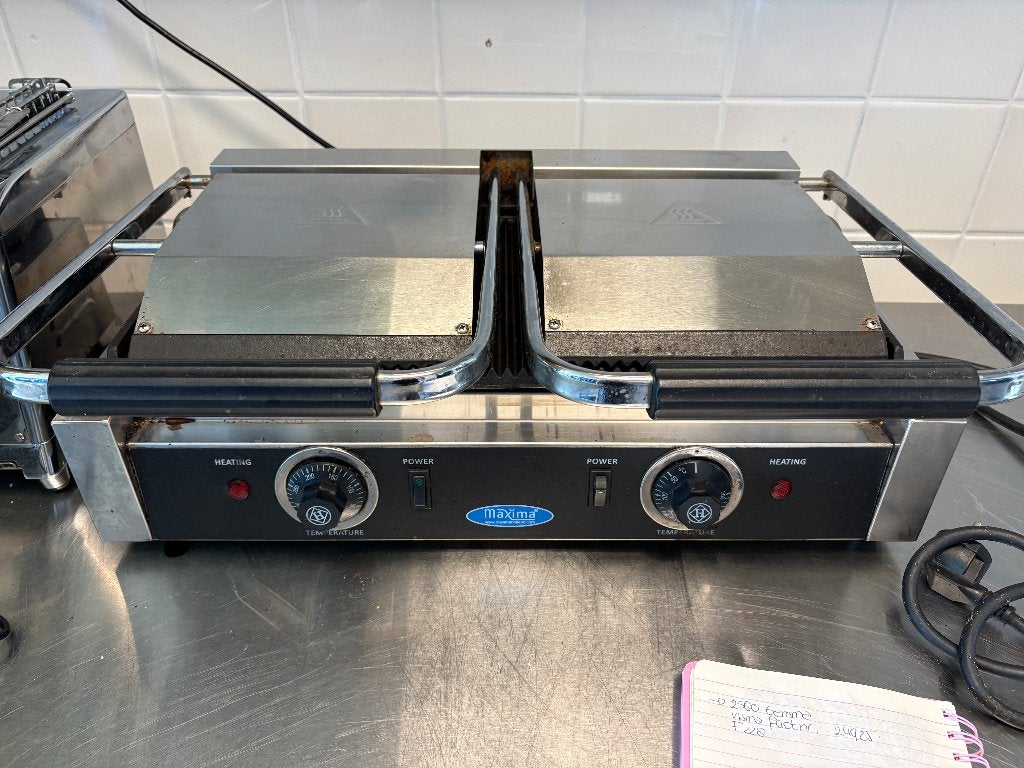 Maxima contact grill dubbel, Ophalen, Gebruikt