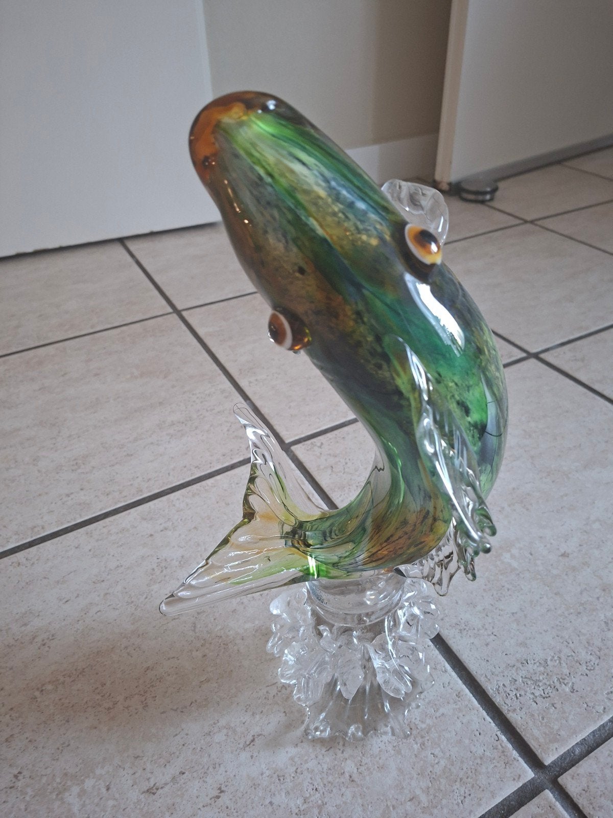 glazen vis, Antiek en Kunst, Kunst | Designobjecten, Ophalen